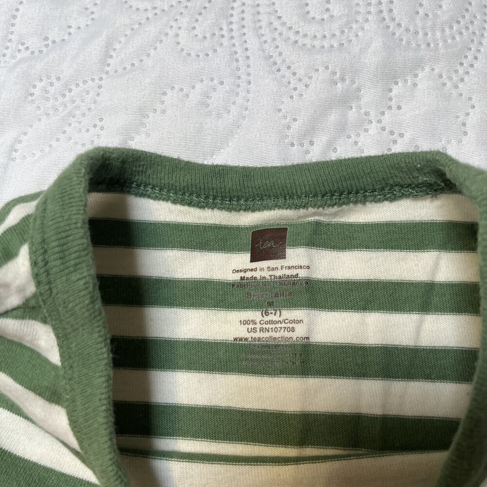 Tea Collection Graphic Number Tee Size 6/7 - Picture 4 of 5